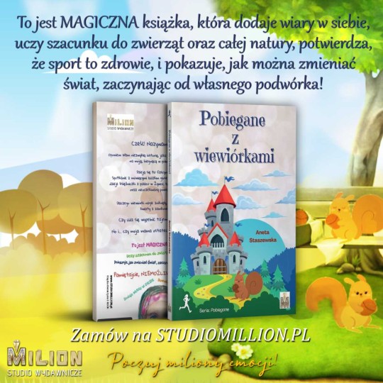 "Pobiegane z wiewiórkami" Aneta Staszewska